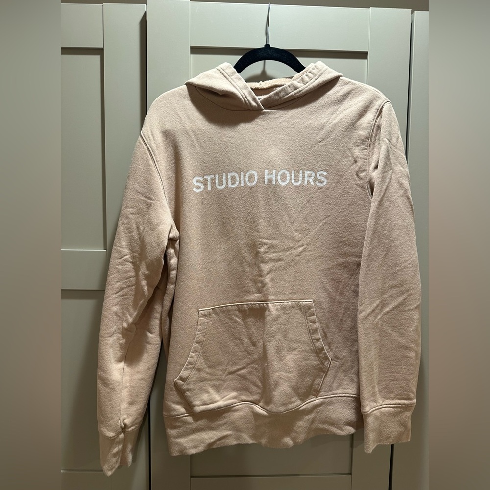 Madewell Studio Hours Tan Hoodie